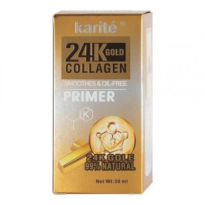 Primer de Maquillaje Karite 24K Gold & Collagen, 30mlFace