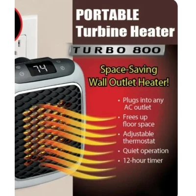 Calefactor Portátil 800WHeaters