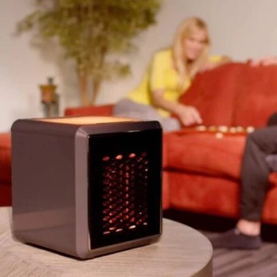 Chauffage portable 1500 W - Chaleur réglable, silencieux et efficace...
