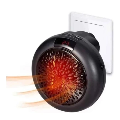 Chauffage portable 900 W - Compact, silencieux et efficace...