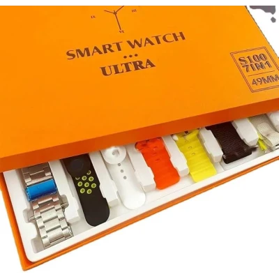 Smartwatch Ultra S100 49mm Pack 7 Correas Intercambiables