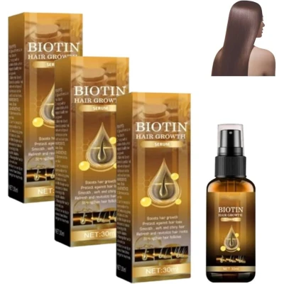 Sérum de Biotina 30ml - Crecimiento y Fortalecimiento Capilar