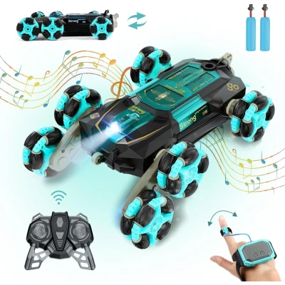 RC Stunt Car with Gesture Detection - 360° Spins, Control...