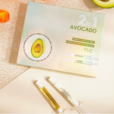Set 2 en 1 Sérum Aguacate TUZ Antiarrugas y Reafirmante
