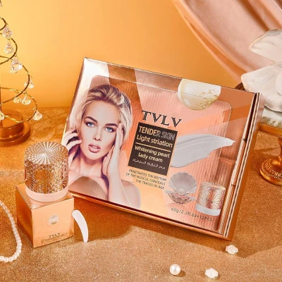 Crème éclaircissante pour le visage à l'extrait de perle 50 ml. Vente en gros |...