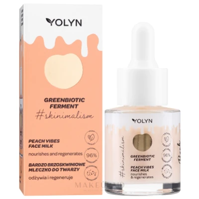 Sérum visage hydratant YOLYN Peach Vibes 50 ml en gros | M2TEC Grossiste