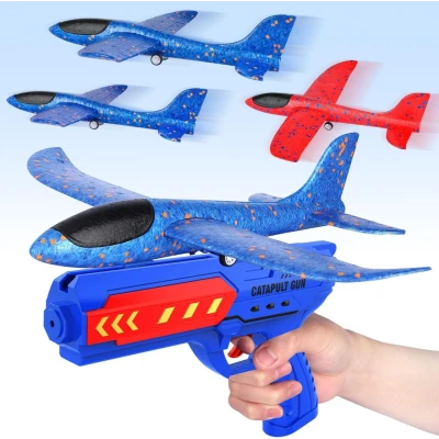Avión Planeador con Pistola Lanzadora Catapulta - B2B