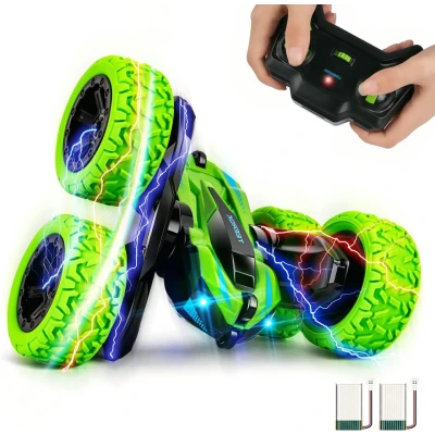 Kids Remote Control Car - Dual Rotation and 360° Stunts
