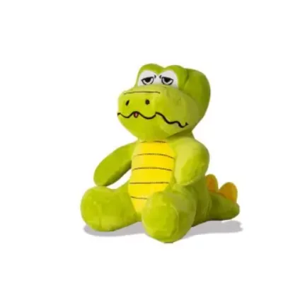 Peluche Suave de Cocodrilo Sentado paraJuguetes y juegos