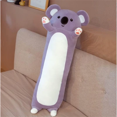 Coussin long en peluche animal - CHAT en gros | M2TEC M...