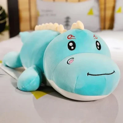 Peluche Haku el Dinosaurio AzulToys and games