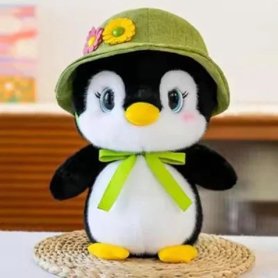 Hermoso Pingüino Suave de Peluche paraJuguetes y juegos