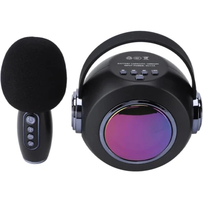 Maquina de Karaoke avec haut-parleur et micro, 8W, bluetooth 5.1, 1500