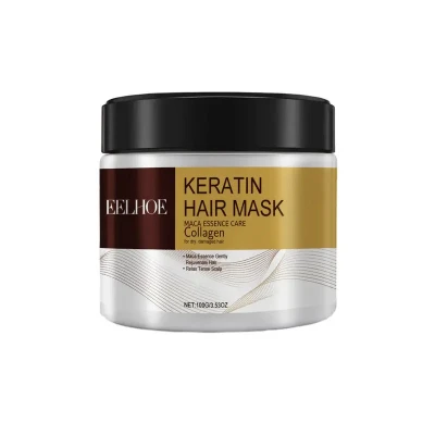 Masque à la kératine EELHOE - Réparation en profondeur, anti-frisottis et brillance...