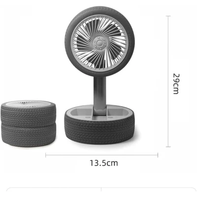 Ventilateur Plegable Bureau GL69309 1200mAh M2TEC