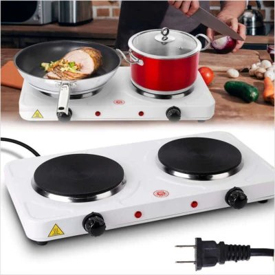 Cocina Eléctrica Portátil Doble  Practicidad y Potencia en Cualqui...