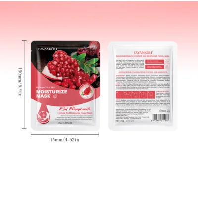 MASCARILLA FACIAL HIDRATANTE DE FRESA 25GR  Belleza que se nota desde la primera aplicación