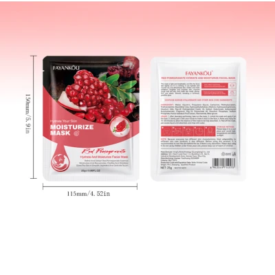 Strawberry Hydrating Face Mask 25g wholesale | M2TEC