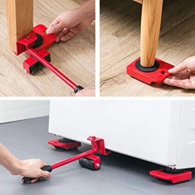 Kit Elevador de Muebles con RuedasHome Organization