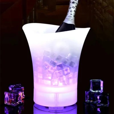 Cubeta Grande Para Hielo Parlante Con Luces LED (5L - 7L)Cocina