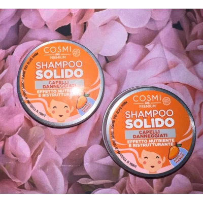 Solid Mango Shampoo 55g - Natural Cleansing
