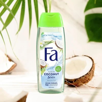 Gel de Ducha Fa Coconut Water 250ml | Mayorista M2TEC