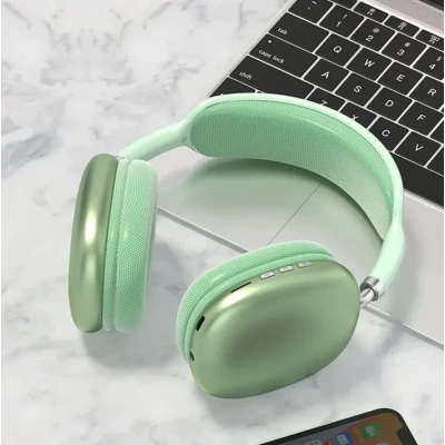 Auriculares Bluetooth  Verde Sin FundaHeadset Earphones