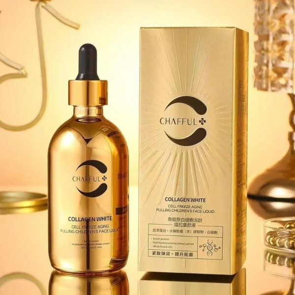 Solucion Facial Antienvejecimiento De Globulos Blancos Y Colageno - 120ML