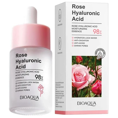 Esencia de Rosa con Ácido Hialurónico  paraPiel & Rostro