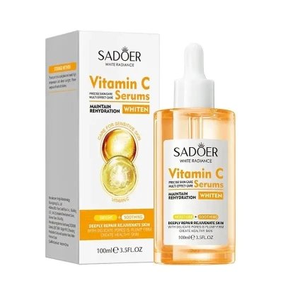 Sérum de Vitamina C SADOER 100 ml  Ilumina, Hidrata y Rejuvenece T...