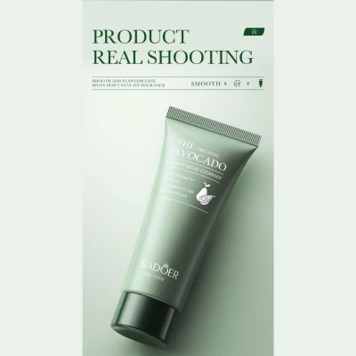 Purifying Organic Avocado Facial Cleanser 100g