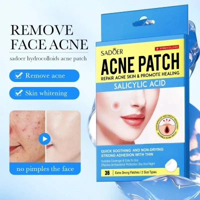 Patchs anti-acné hydrocolloïdes SADOER en gros | M2TEC M...