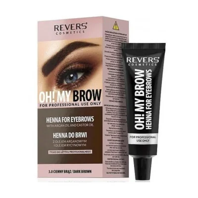 Henna para Cejas Marrón Profesional 15ml + 15ml paraPiel & Rostro