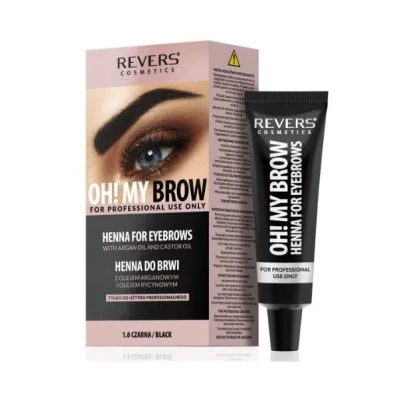 Henna Cejas Negra Profesional 15ml+15ml | Revers Oh! My Brow