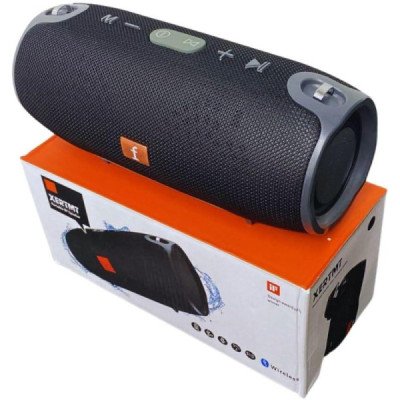 Altavoz Bluetooth XERTMT + caja de cartón resistente (ID: 11913, SKU: CAJAEMBALAJE) - NEGRO