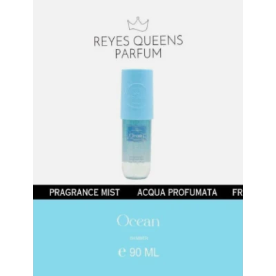Spray corporel parfumé Shimmer Ocean 90 ml en gros | M2T...