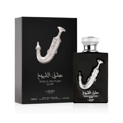 Perfume Eau de Parfum Ishq Al Shuyukh Silver 100ml paraPerfume de M...