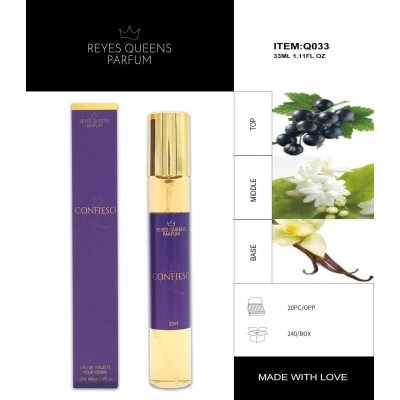 Perfume Confiesa Pour Femme 33ml | Reyes Queens Parfum