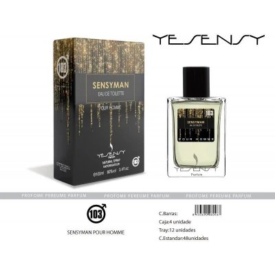 Perfume Sensyman Pour Homme Eau de Toilette 100ml | M2TEC