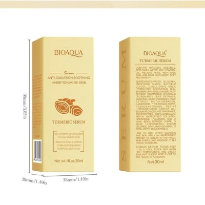 Sérum Bioaqua Cúrcuma y Ácido Hialurónico 30ml - Mayorista