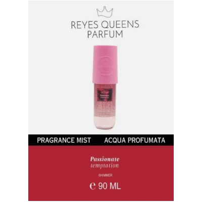 Perfume Shimmer Passionate Temptation 90ml | Reyes Queens