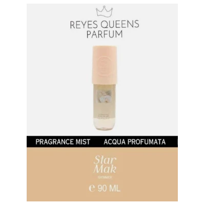 Perfume Corporal Shimmer StarMak 90ml paraPerfume de Mujer