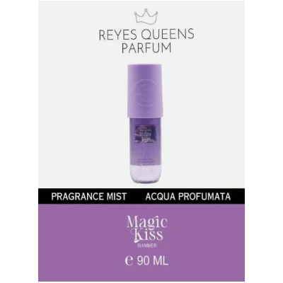 Magic Kiss Shimmer 90ml - Fragancia Corporal Reyes Queens