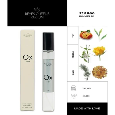 Perfume Eau de Toilette OX Onix Pour Homme 33ml  paraPerfume de Hombre
