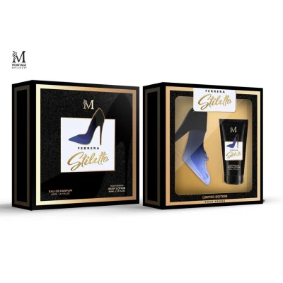 Coffret de parfum Ferrera Stiletto pour femme en gros | M2TEC Mai...