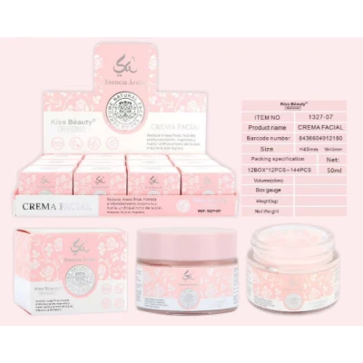 Crema Facial KISS BEAUTY 50ml Esencia Árabe - Mayorista