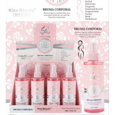 Brume corporelle Kiss Beauty Essence Arabe 250 ml en gros | M2TEC Grossiste