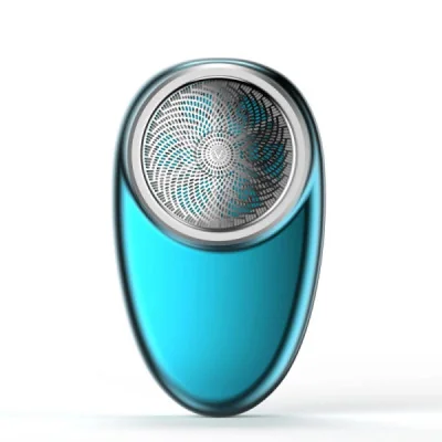 Mini Afeitadora Portátil Azul Metalizado Ref. 15077 | M2TEC