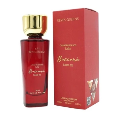 Perfume Baccara Rosso Pour Femme Reyes Queens 50ml