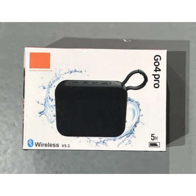 Enceinte portable GO4 PRO, Bluetooth 5.3, 2,5 W, 5 heures d'autonomie...
